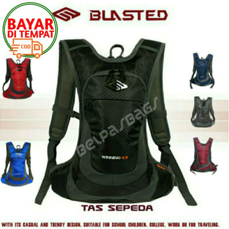 Tas sepeda tas olahraga ransel blasted 200649 wining