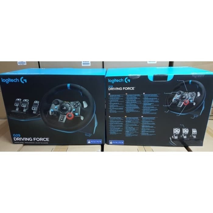LOGITECH G29 DRIVING FORCE WHEEL Steering Wheel FOR PS4/PS3/PC