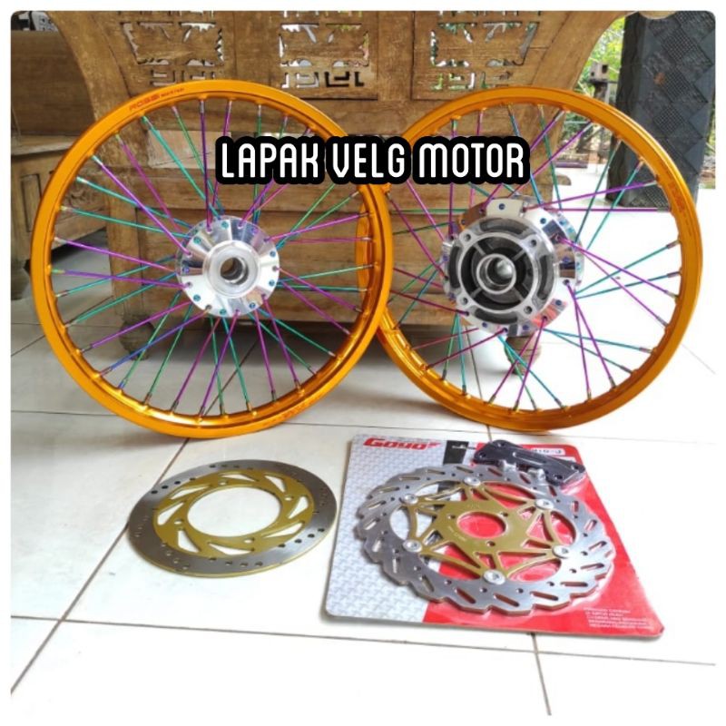 velg ninja r atau ninja rr ring v Rossi uk 140/160x17