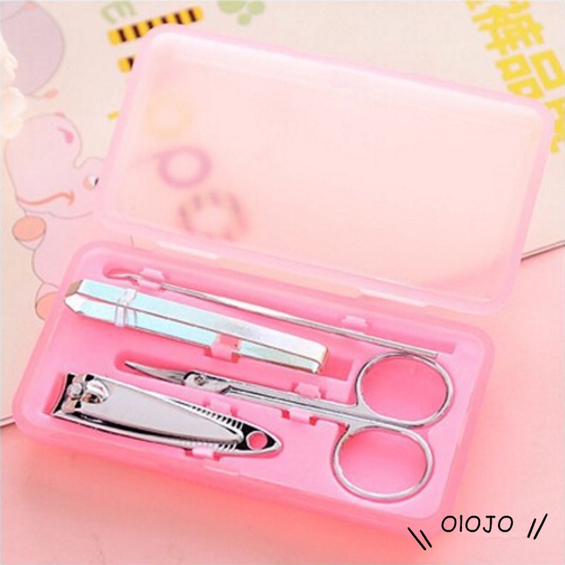 【COD】Manicure Pedicure Set 4IN1 Pedicure Gunting Kuku Pembersih