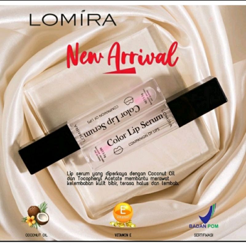 READY!!! LIP SERUM LOMIRA | Mengandung vit E vit C | BPOM