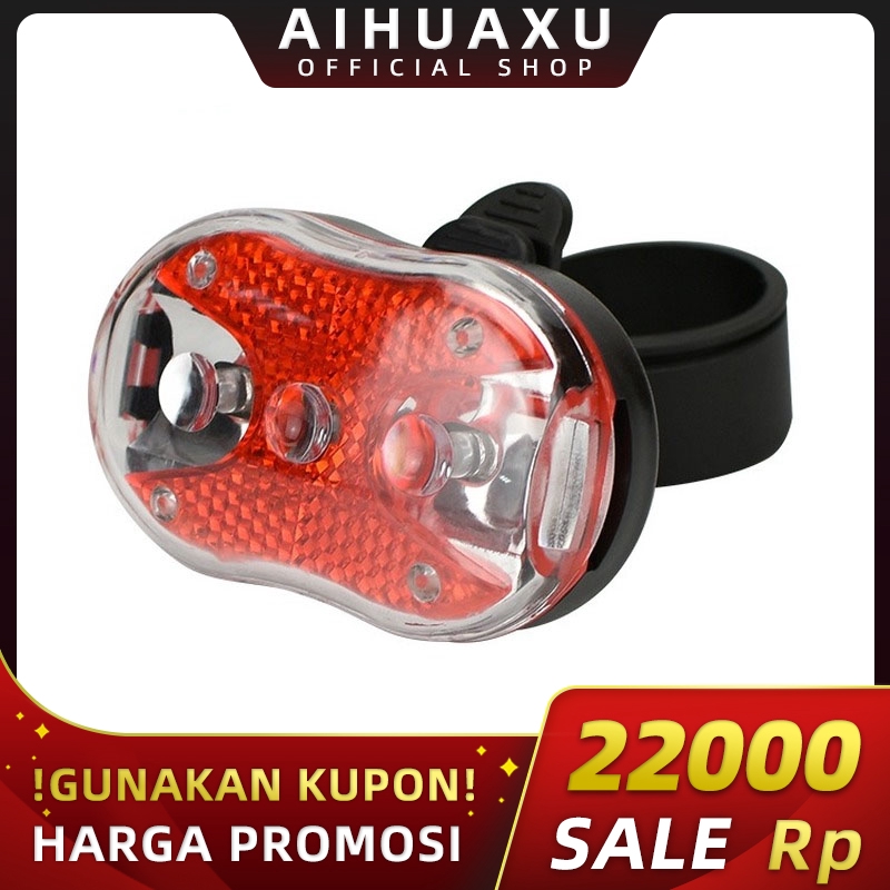 Lampu sepeda berkedip lampu peringatan berkedip di malam Lampu sepeda berkedip lampu peringatan berkedip di malam