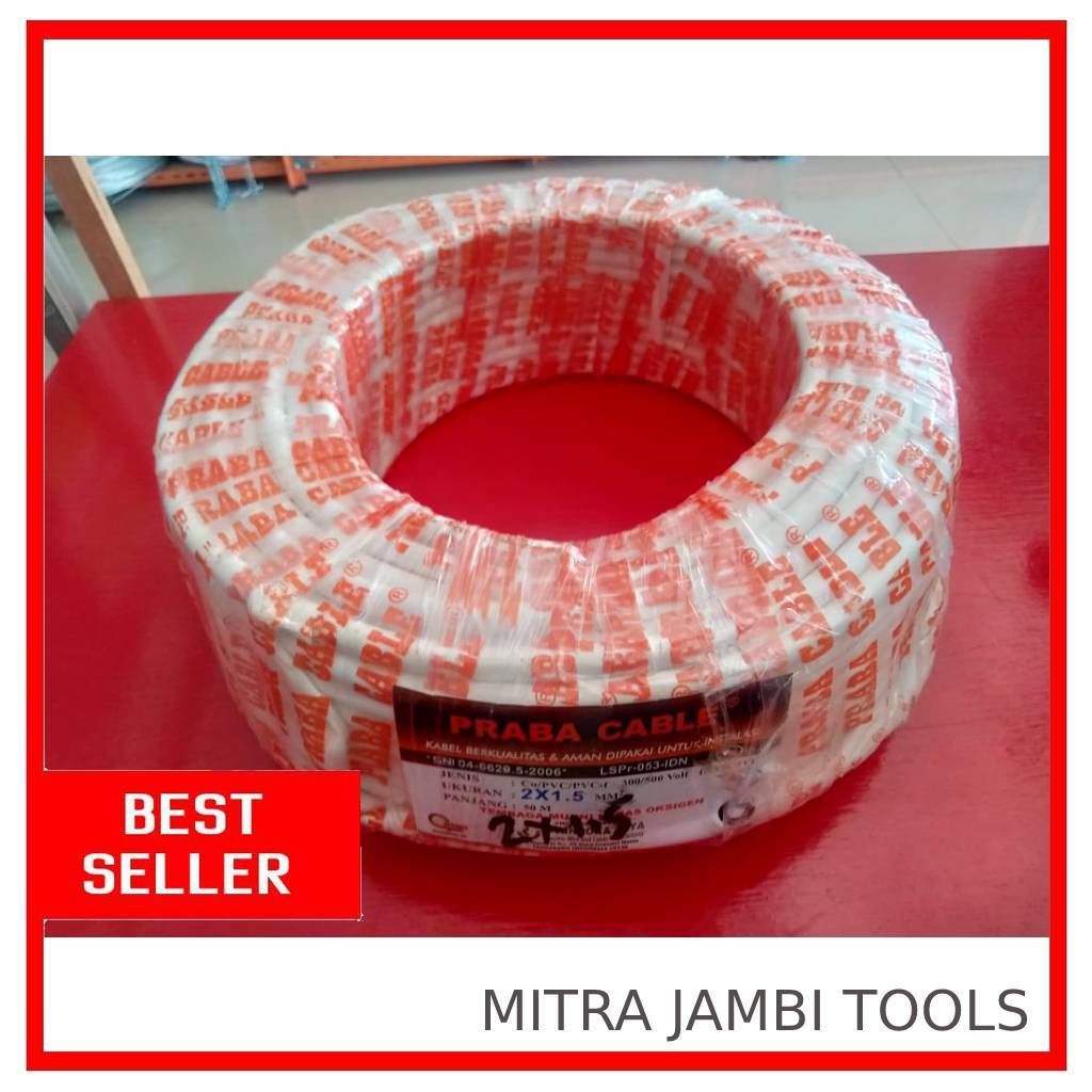 KABEL NYM PRABA 2 X 1.5 METERAN