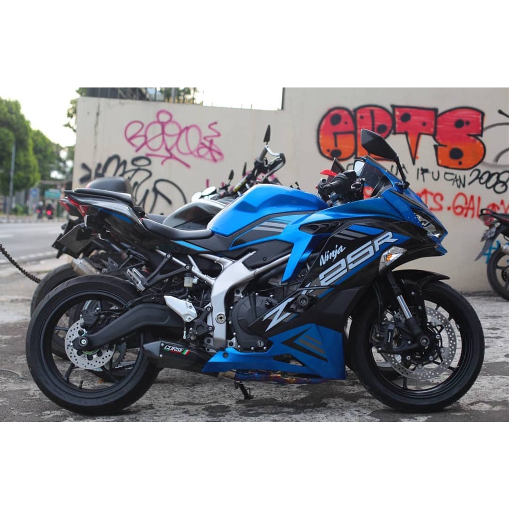 Knalpot Kawasaki Ninja ZX 25 R Corse Short