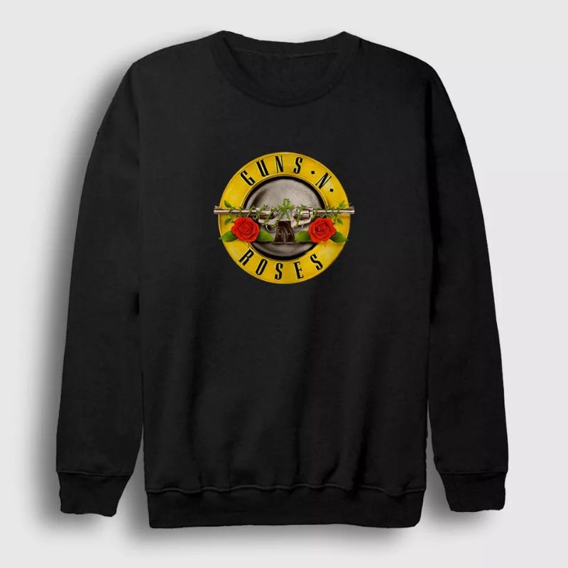 Sweater Band GUNS N ROSES GNR Logo - Sweater Distro Pria Wanita Custom Tebal