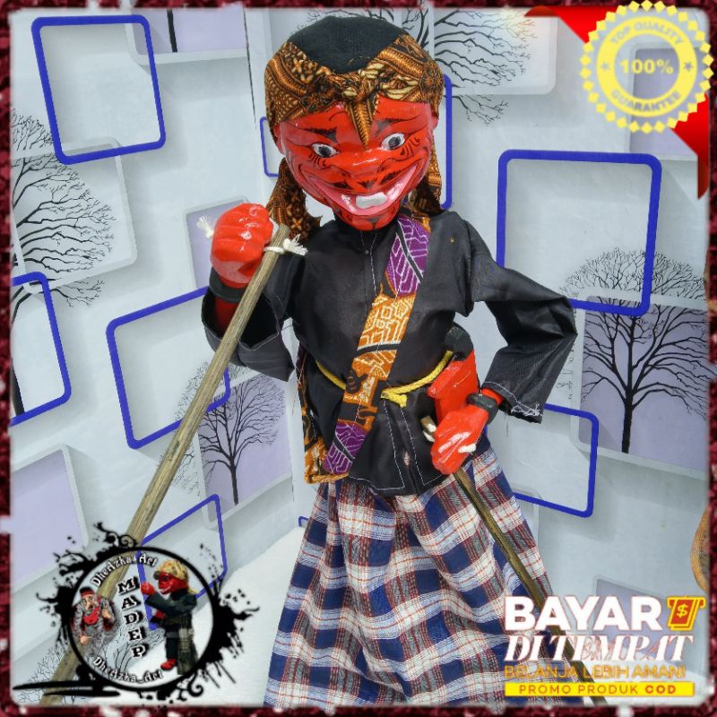 WAYANG GOLEK  WAYANG CEPOT 60cm