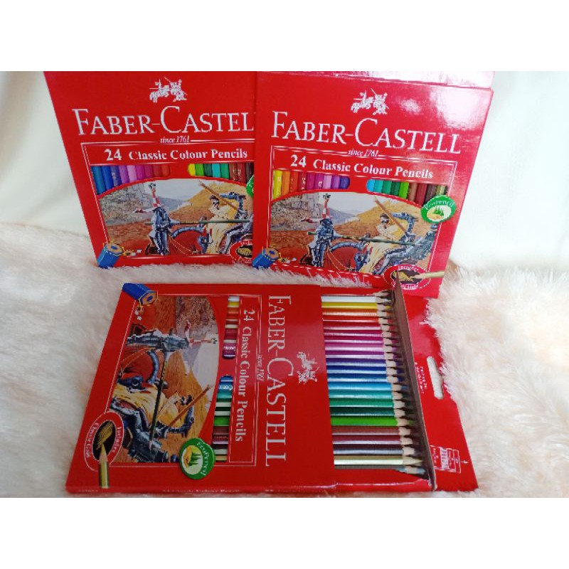 

PENSIL WARNA FABER CASTELL 24 WARNA 115854