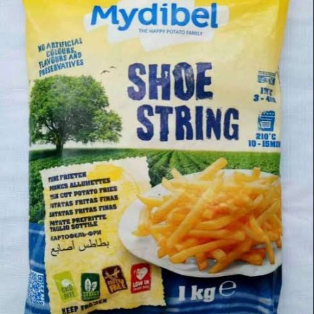 

Mydible shoestring 1kg kentang mydible