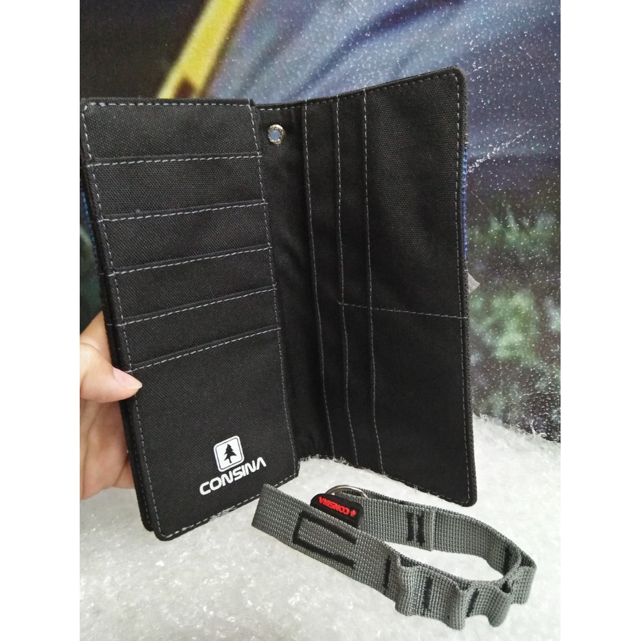 Dompet Panjang Consina Cards Wallet 003 Lipat Travel Kartu Wallet