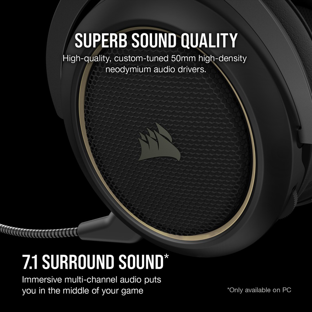 Corsair HS70 Pro Wireless - Gaming Headset