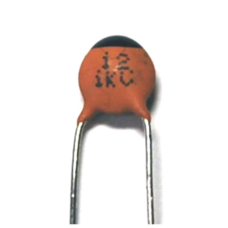 Disc Ceramic Capacitor 12pF 1KV J ±5% NP0 Pitch=5mm RoHS Taiwan NPO