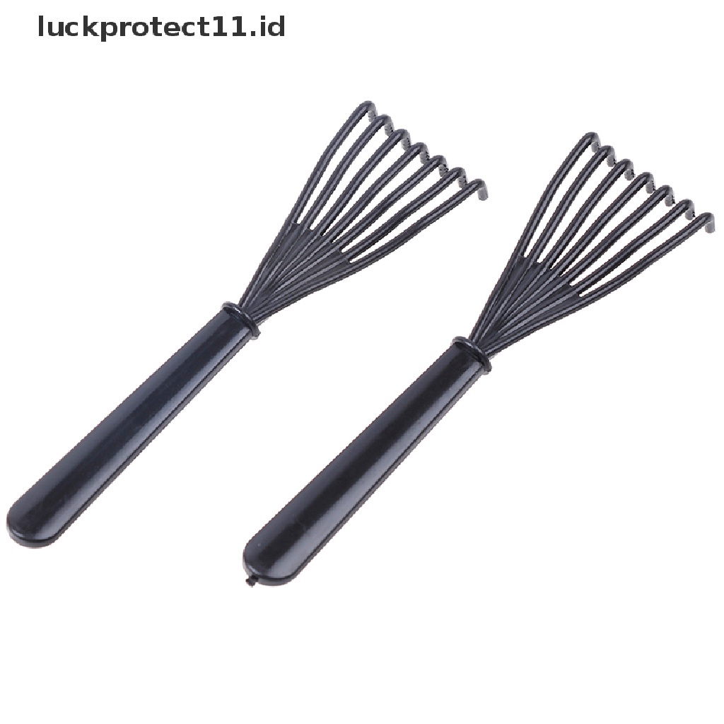 &lt; Luckprotect11. &lt; Luckproteksi2pcs / Set Sisir Pembersih Rambut Lembut