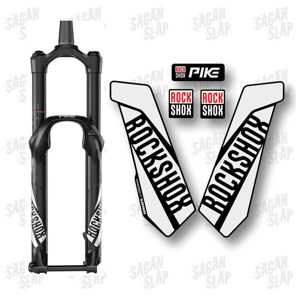 Stiker fork ROCKSHOX PIKE 2015  Sticker decal fork sepeda mtb downhill