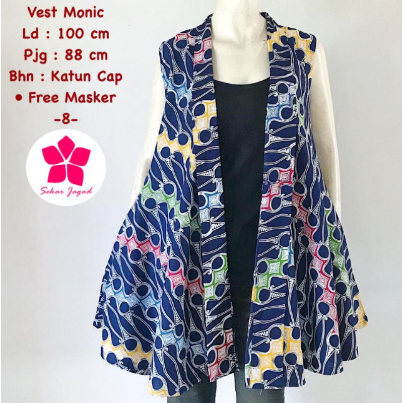BAJU OUTER WANITA | BAJU OUTER BATIK