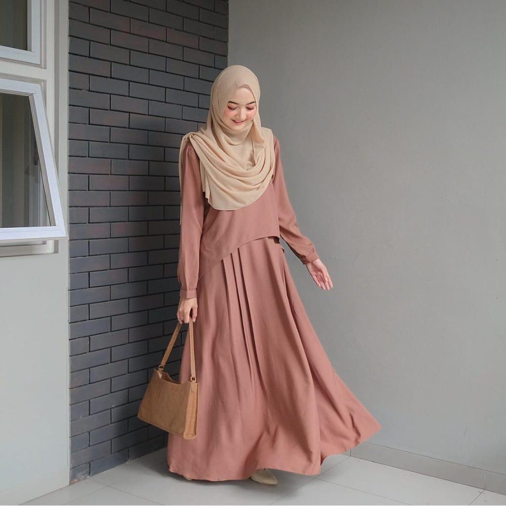 HD16:[BISA COD][SAQUENA DRESS][FASHION MUSLIM REMJA KEKINIAN][GAMIS LEBARAN 2023]GAMIS TERBARU,TERLARIS,][MODREN,ELEGANT][BAHAN SHAKILA PREMIUM]SIZE S,M,L,XL]OOTD,HITS