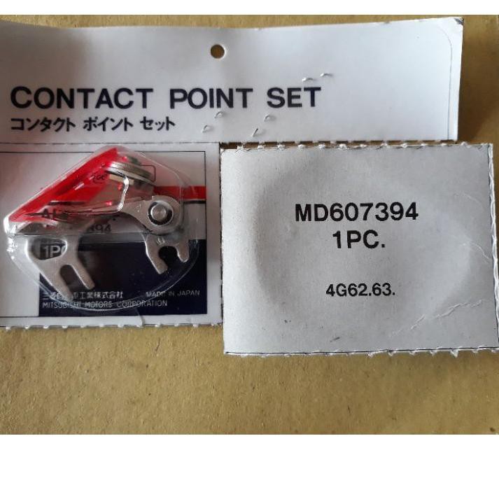 Bagus Platina/ Contact Point Set L300 Bensin/ Minicab merk ORI KTB/ Super Gold (MD607394) ...