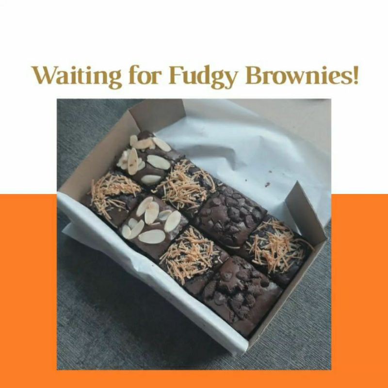 

Fudgy Brownies 20cm x 10cm