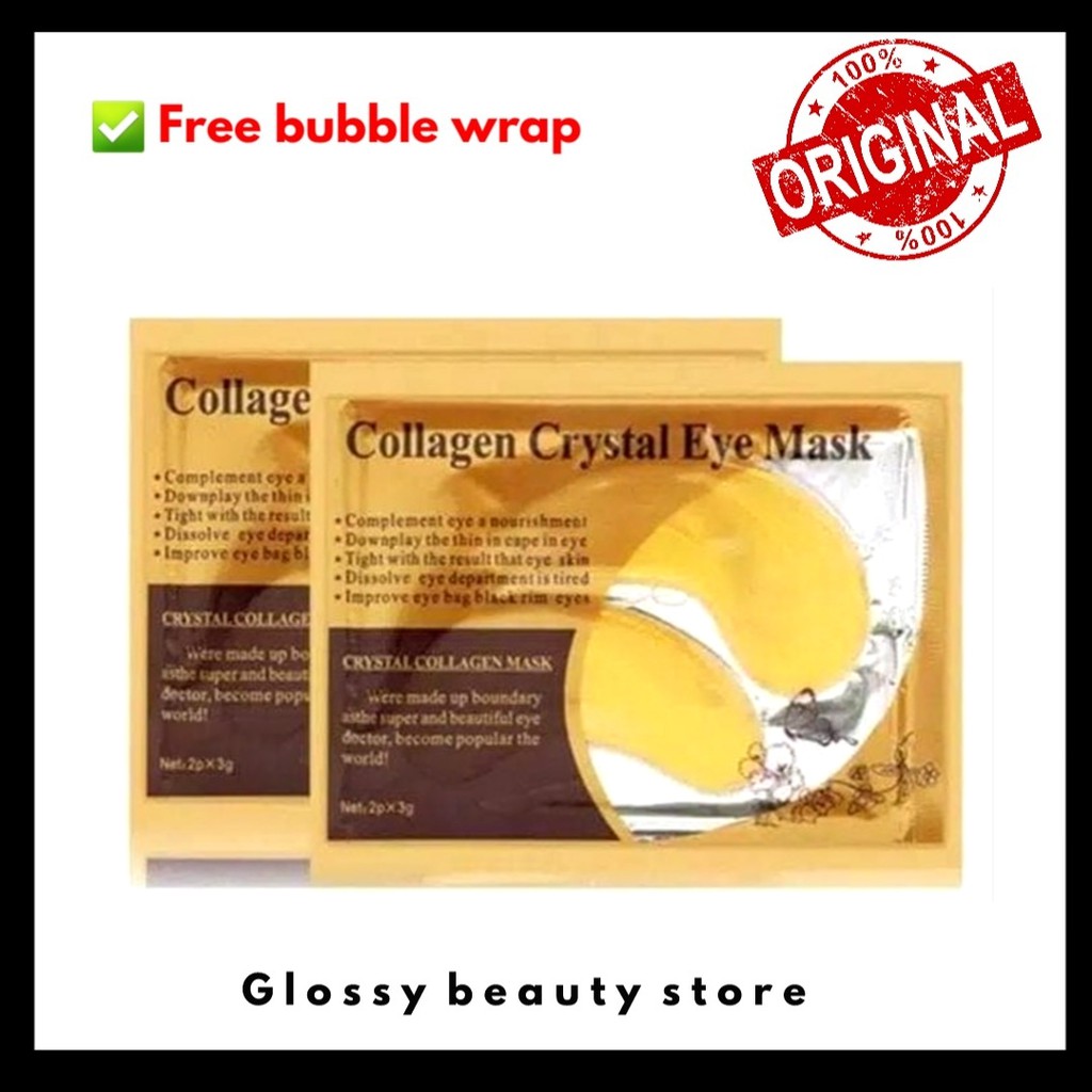 Jual Masker Mata Emas Gold Collagen Crystal Eye Mask Shopee Indonesia