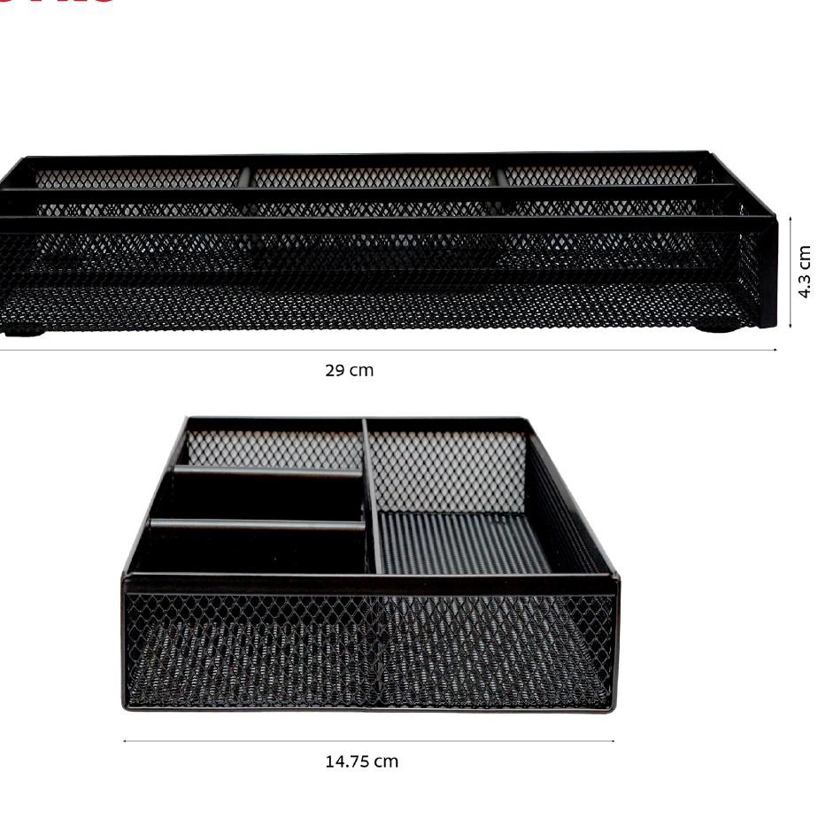 

(kode-764) Desk Set Pen Holder Tempat Alat Tulis Jaring Jala Joyko DS-30 ,.