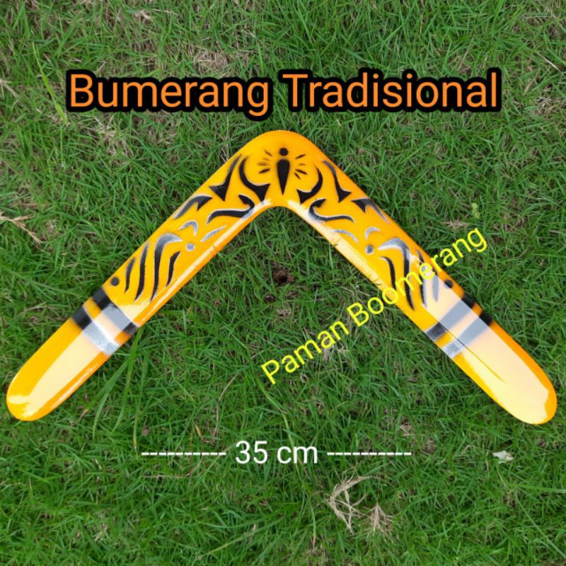 Bumerang Boomerang Tradisional polypropelyn 4mm