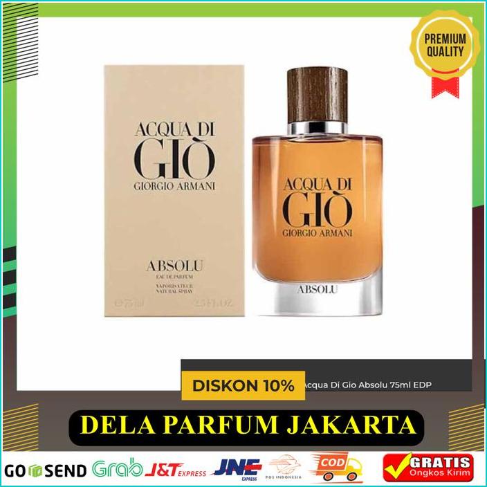 GIORGIO ARMANI ACQUA DI GIO ABSOLU 75ML EDP - PARFUM ORIGINAL KUALITAS BERKELAS