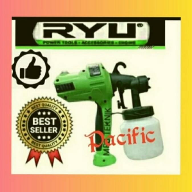 Spray gun electrik RYU kova Morris kompresor mini lakoni Izumi basic