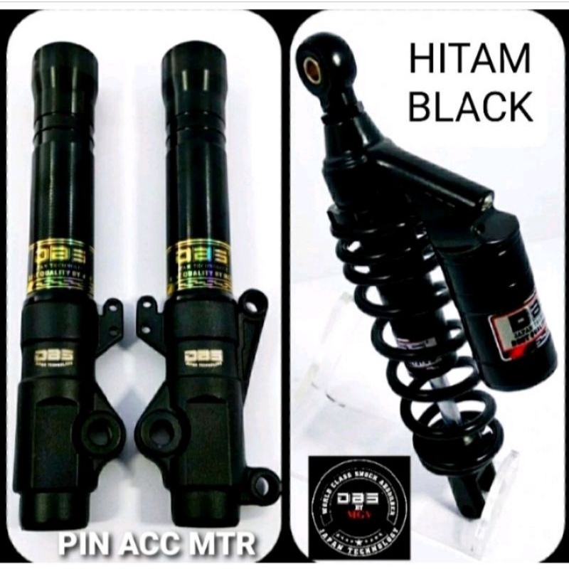 PAKET VARIASI SHOCK DEPAN/BELAKANG G PLUS DBS BEAT VARIO SKOOPY/MIO GT M3 SOUL DLL FINO DLL