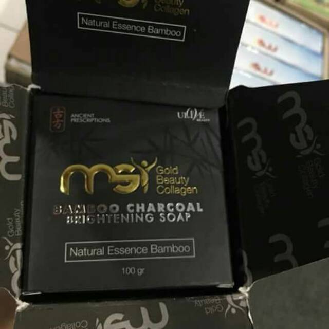 Bamboo charcoal soap