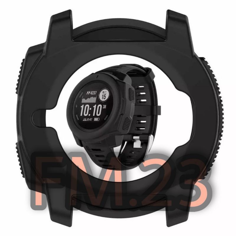 PELINDUNG BODY BUMPER CASE COVER CASING SOFT SHELL GARMIN INSTINCT BIASA GEN 1
