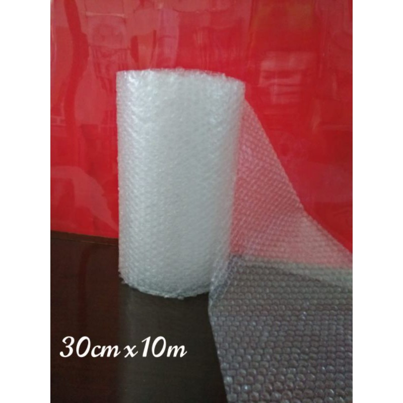 

Plastik packing bergelembung, buble wrap. 30cm x 10m,