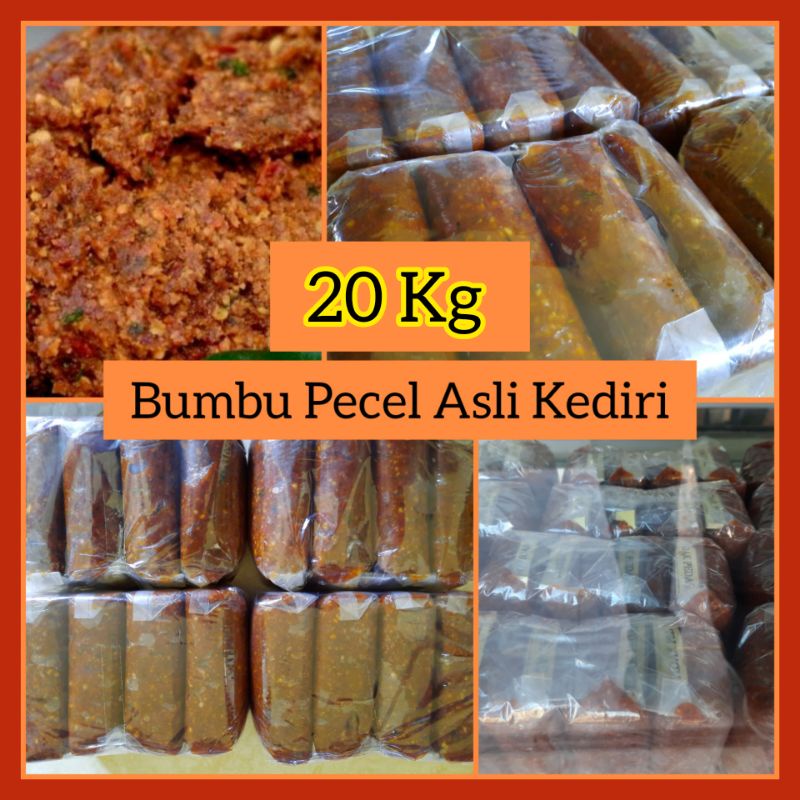 

BUMBU SAMBEL PECEL ASLI KEDIRI (PECEL MT KEDIRI) 20 KG