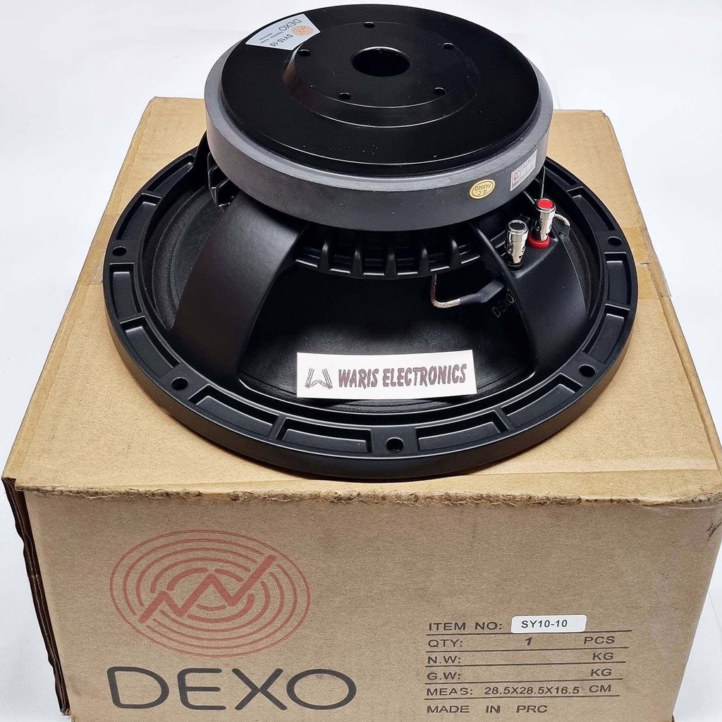 Speaker Mid 10 inch DEXO SY10 10