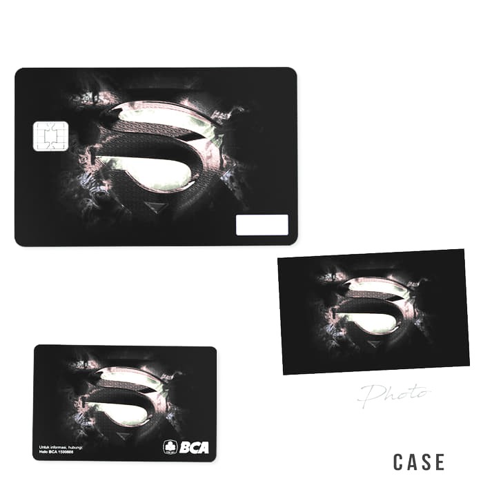 Custom Kartu FLAZZ BCA 2 sisi Bisa Cetak Foto / Gambar Bebas
