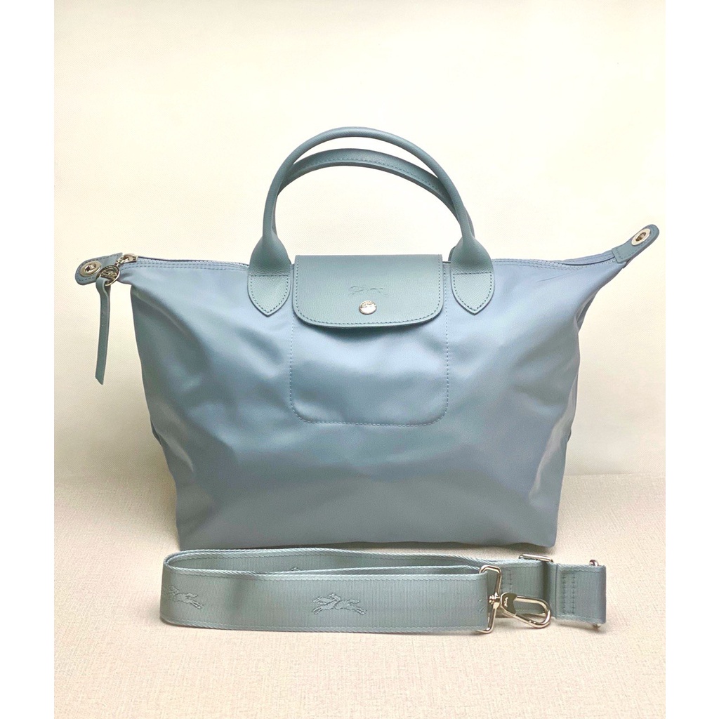 LC Le Pliage Neo Top Handle Nordic Blue Original