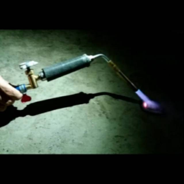 Kepala gas torch alat las bahan bakar tabung gas 3kilo