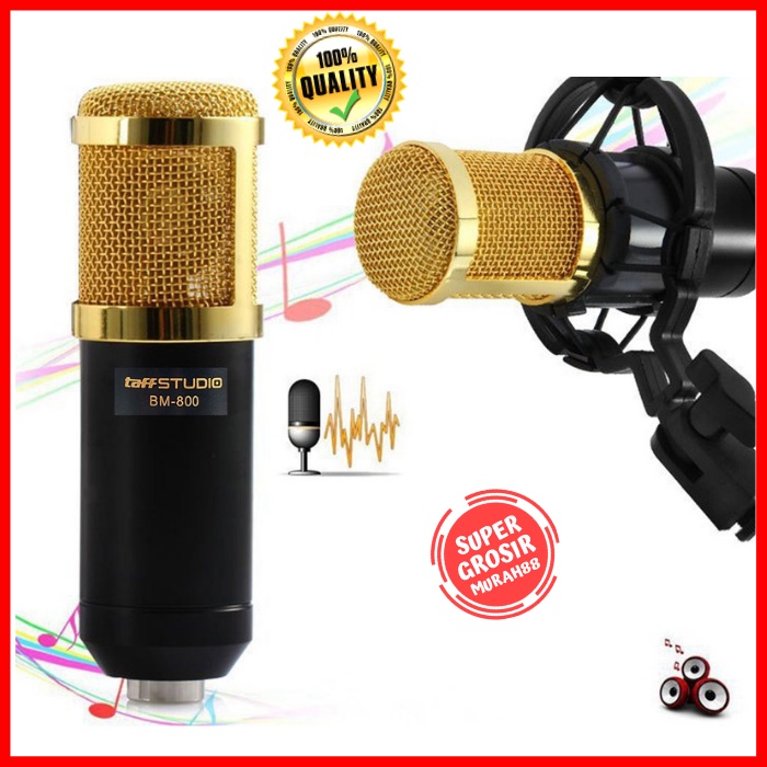 Microphone Mic BM 800 BM800 Professional Condenser Shock Proof Mount BM-800