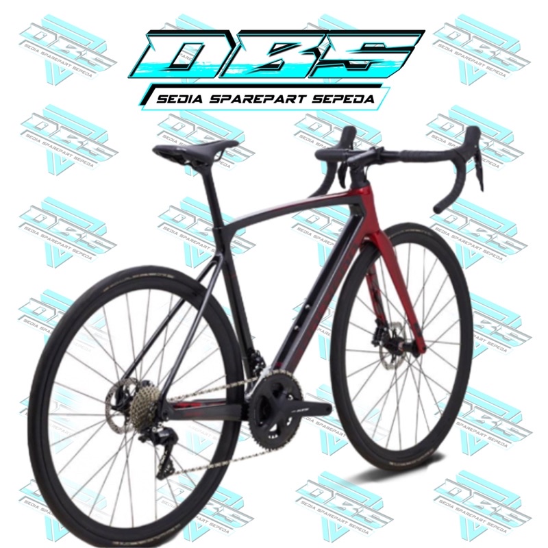 POLYGON STRATTOS S7 DISC 2022 M RED BLACK 700C SHIMANO 105