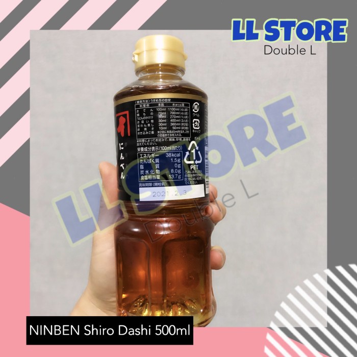 

Ninben Shiro Dashi 500 Ml | Saus Bumbu Dashi Jepang