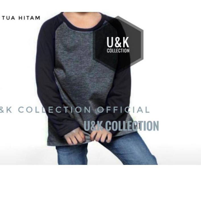 Insta Sell⛄ Kaos Raglan Anak Lengan Panjang Distro Kaos Kids Kaos Anak Tanggung Kaos Polos #TREND