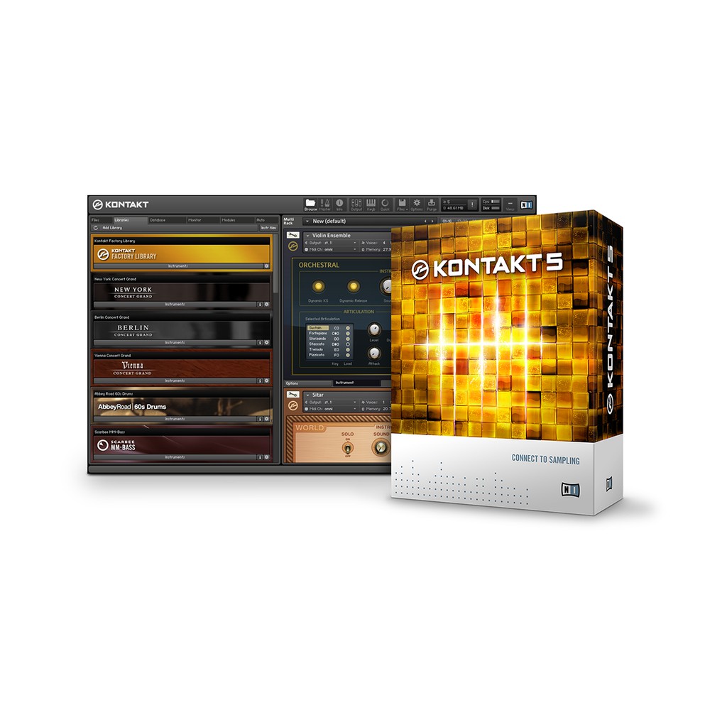 Native instruments library