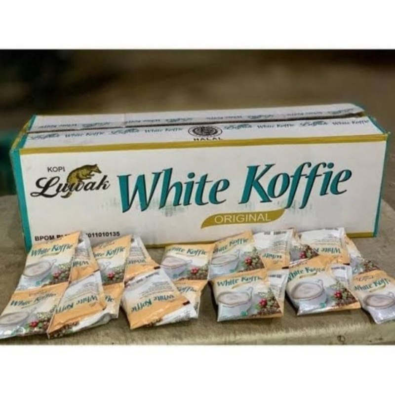 

Kopi Luwak White Koffie Luwak White Coffe 50 Renceng