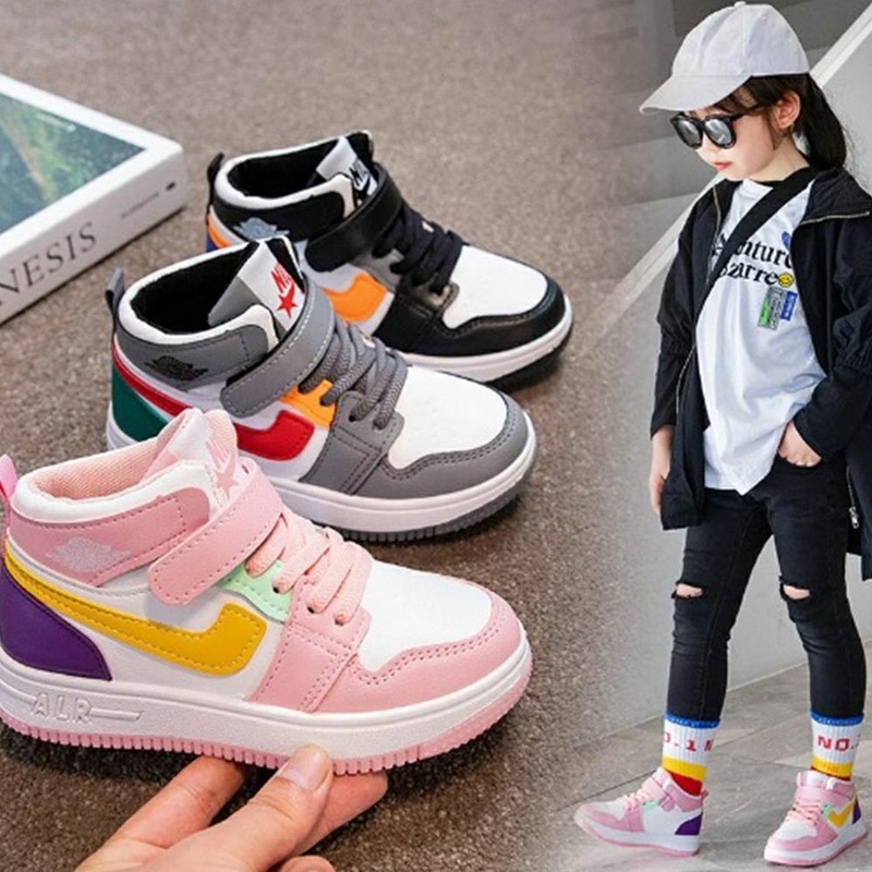 Qeede_Store [COD] Sepatu Boot NIDO Anak Laki-Laki Dan Perempuan Import Size 26-37