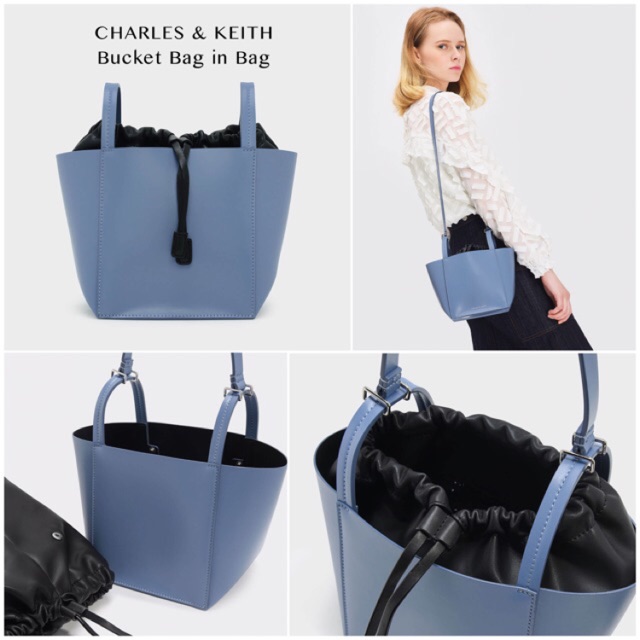 Charles & Keith Bucket Bag in Bag