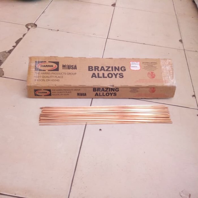 Kawat las / perak las merk harris.... untuk las