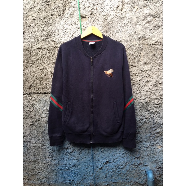 Jaket hoodie tracktop fashion gucci second original