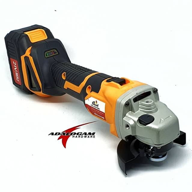 Casal Mesin Gerinda Baterai Cordless Grinder Gurinda 4 Inch Brushless