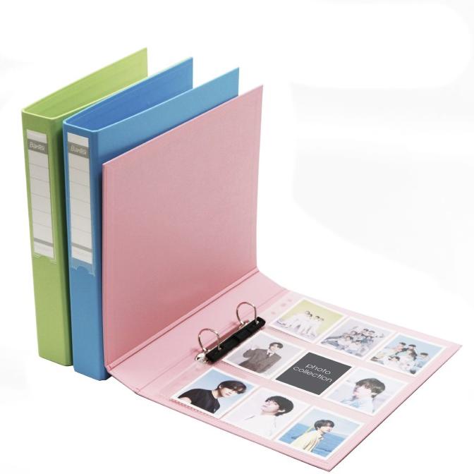 

BISA COD Bantex Photocard Album A4 2 Ring Binder Bubble Gum 8222P BERGARANSI Kode 839