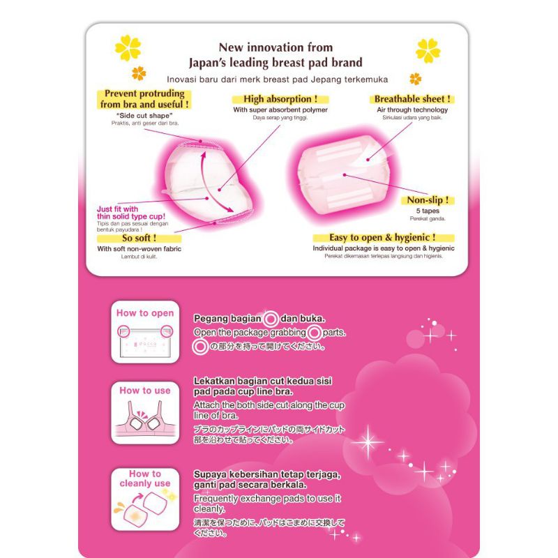 Breast Pad Avent Washable | Dacco Mama Pad Mamapad Breast Pad | Breastpad cuci ulang | Breastpad sekali pakai