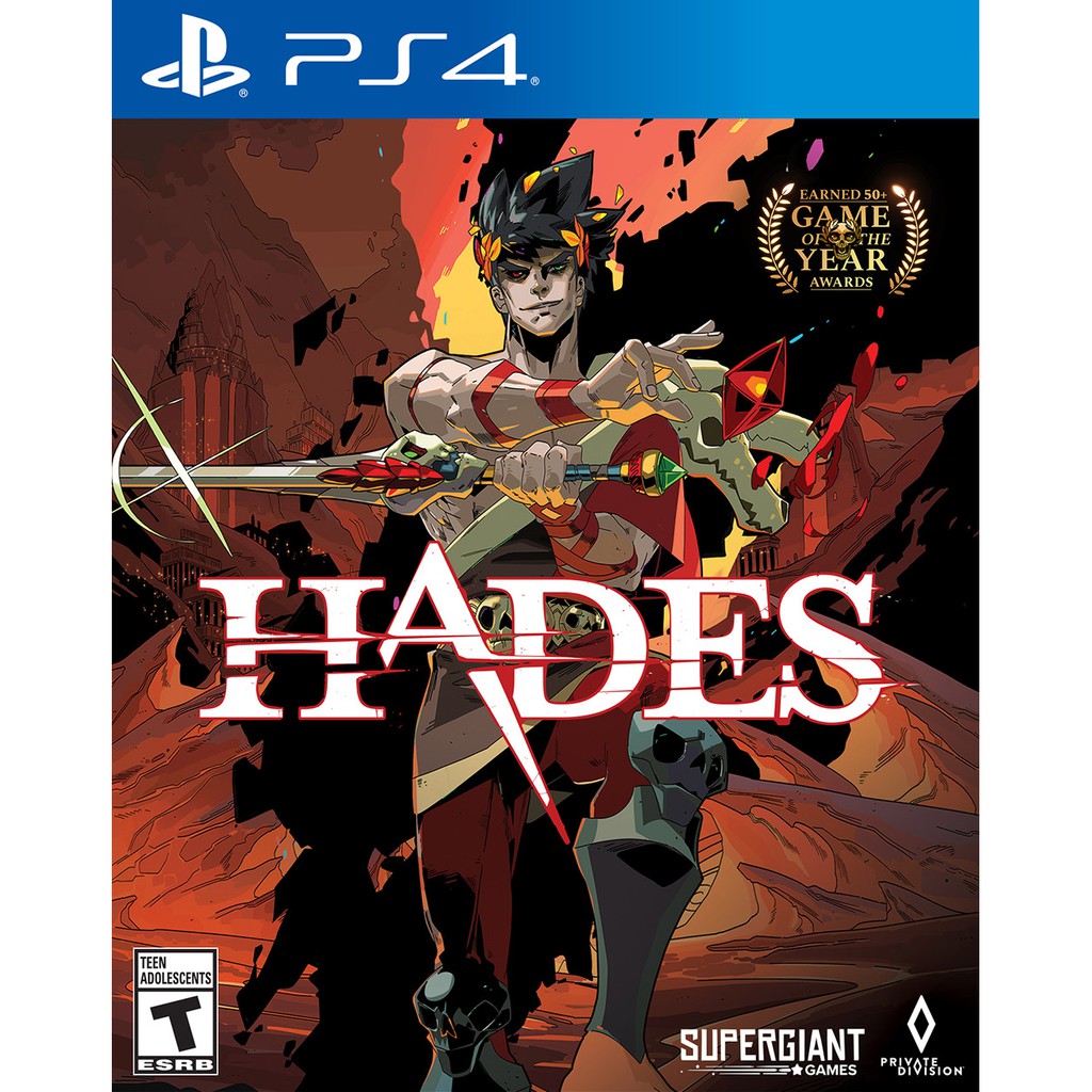 Hades PS4 PS5 Game Digital