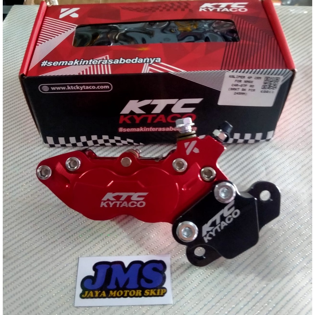 Kaliper KTC Kytaco Nmax/ Aerox 4P CRM Depan Red